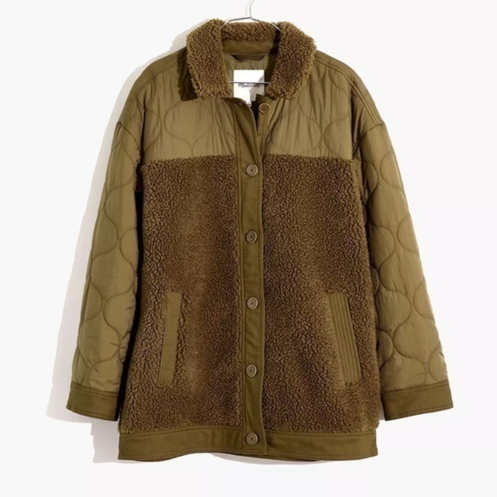 Madewell Hybrid Sherpa Jacket